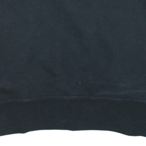 Nike Women's Black M Crew Neck Pullover Sweatshirt with Logo