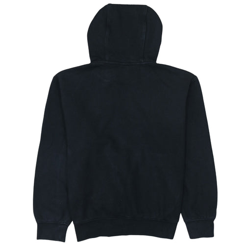 Nike Men's Black Small Pullover Hoodie with Logo and Kangaroo Pocket