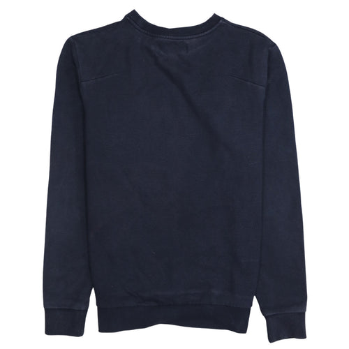 Calvin Klein Jeans Men's Blue XS Pullover Logo Sweatshirt