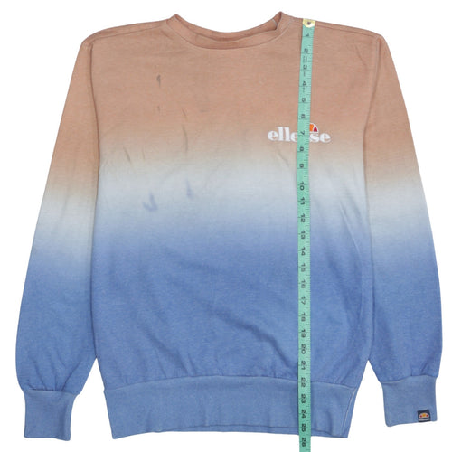 Ellesse Men’s Multicoloured Cotton Pullover Sweatshirt M