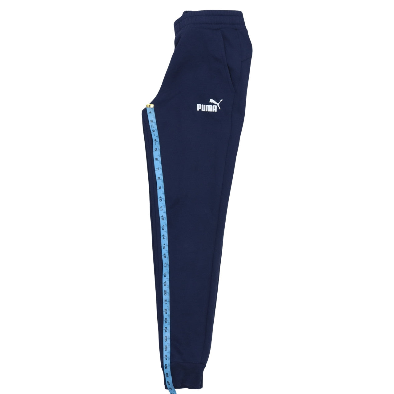 Puma Men's Blue M Jogger Sweatpants Tapered Fit Activewear