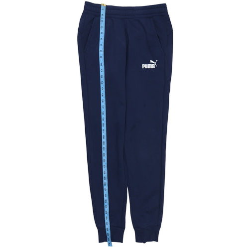 Puma Men's Blue M Jogger Sweatpants Tapered Fit Activewear