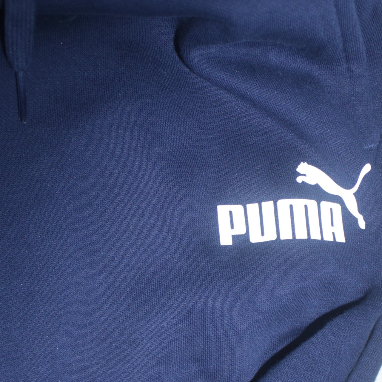 Puma Men's Blue M Jogger Sweatpants Tapered Fit Activewear