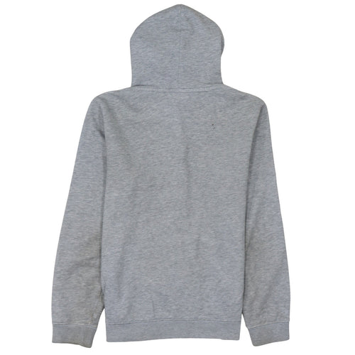 Champion Men Grey Logo Pullover Hoodie Size M Regular Fit