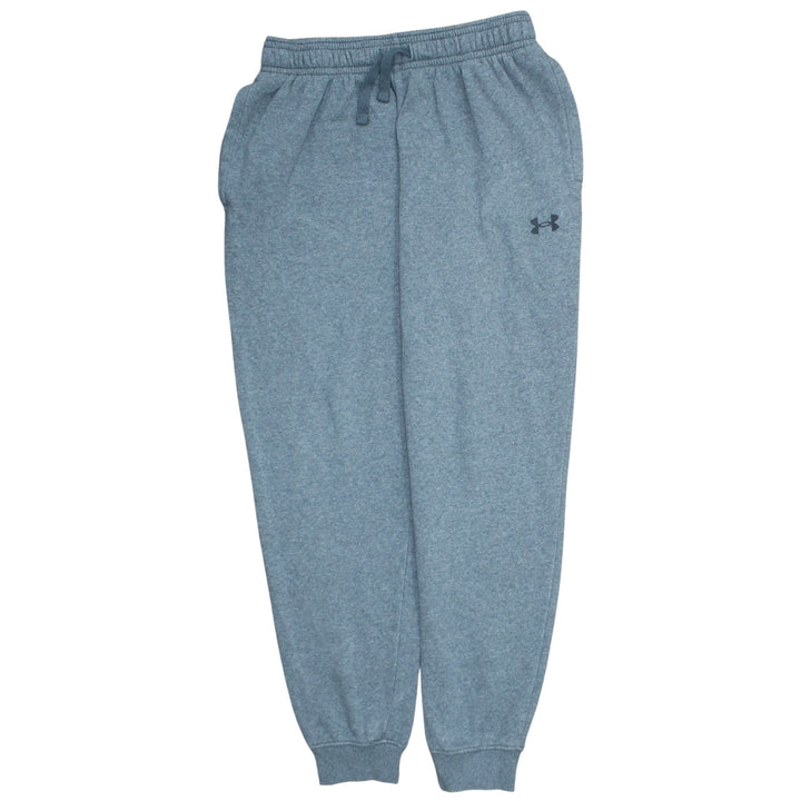 Under Armour Womens Grey Jogger Sweatpants L Fleece Cotton Blend