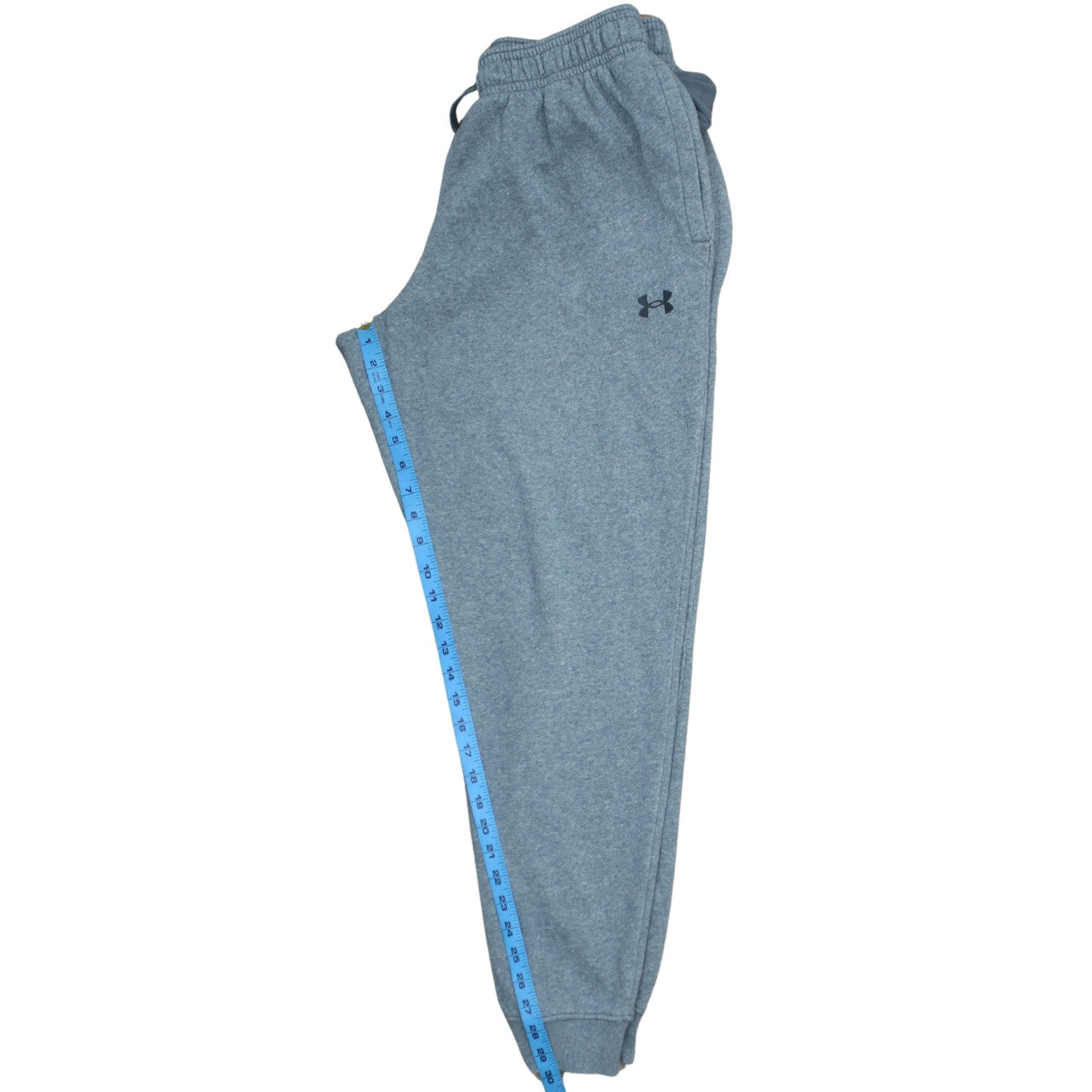 Under Armour Womens Grey Jogger Sweatpants L Fleece Cotton Blend
