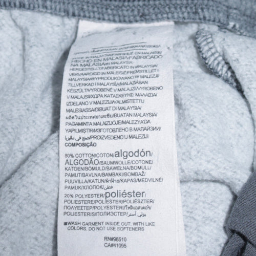 Under Armour Womens Grey Jogger Sweatpants L Fleece Cotton Blend