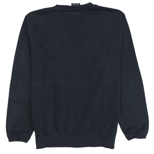 Nike Women’s Black Small Pullover Sweatshirt Crew Neck Cotton Blend