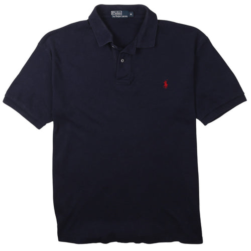 Ralph Lauren Men's Blue Cotton Short Sleeve Polo Shirt M