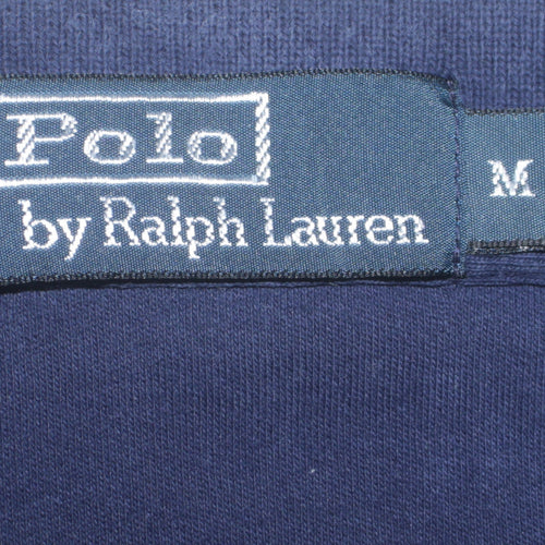 Ralph Lauren Men's Blue Cotton Short Sleeve Polo Shirt M