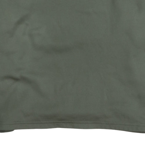 Nike Boys Green Dri-Fit 1/4 Zip Long Sleeve Pullover Sweatshirt XL 13-15yrs