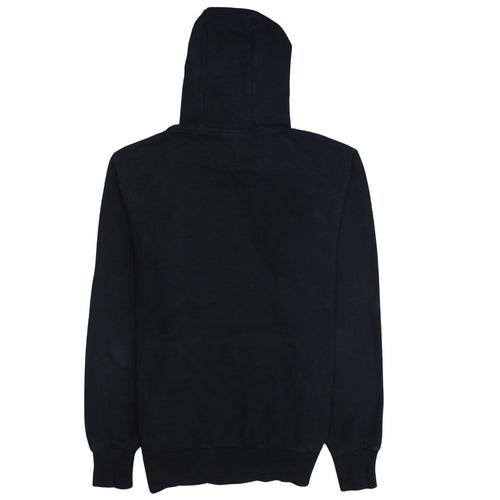 Ellesse Women's Black Pullover Hoodie Size M Cotton Blend Logo Hooded Sweatshirt