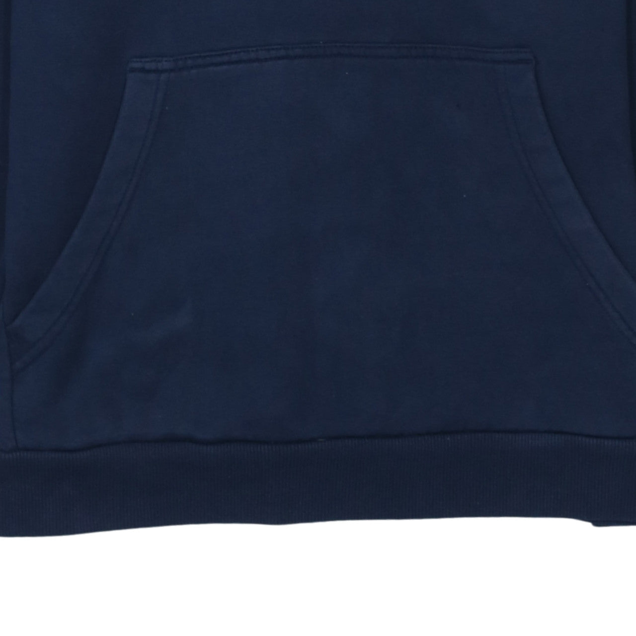 Adidas Boys Navy Blue Pullover Hoodie 15-16 Years Performance Essentials