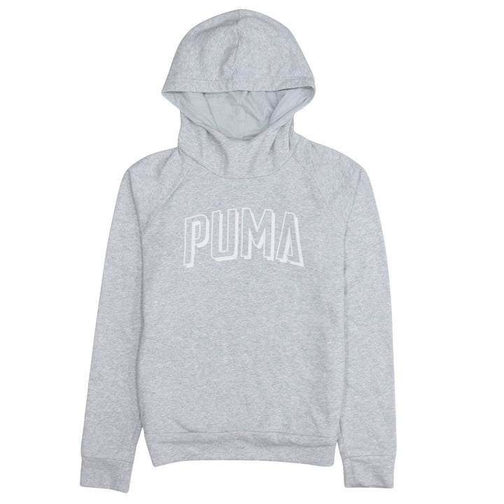 Puma Men's Grey Pullover Hoodie Size S Regular Fit Sportswear