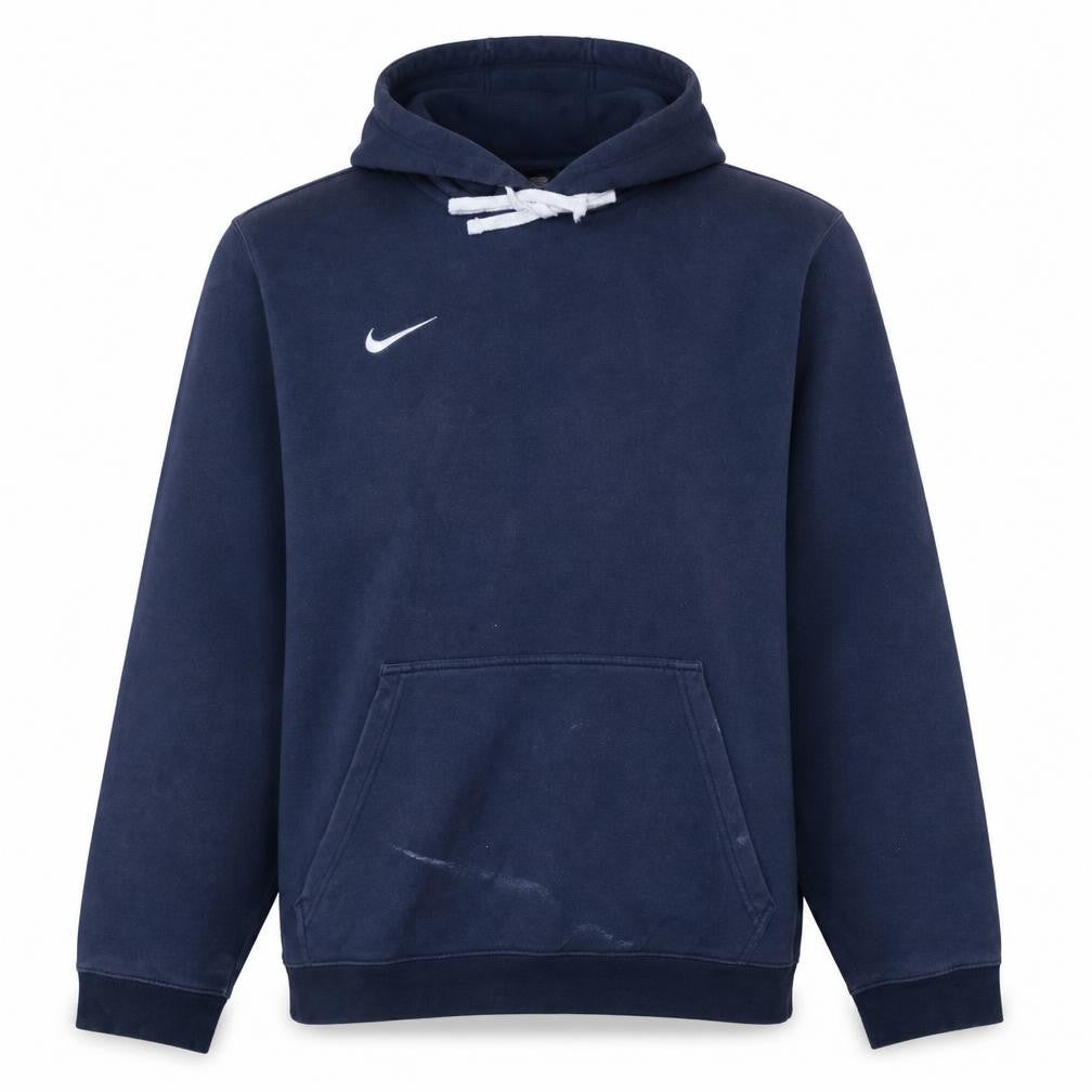 Nike Men's Blue Pullover Hoodie 2XL Fleece Sportswear