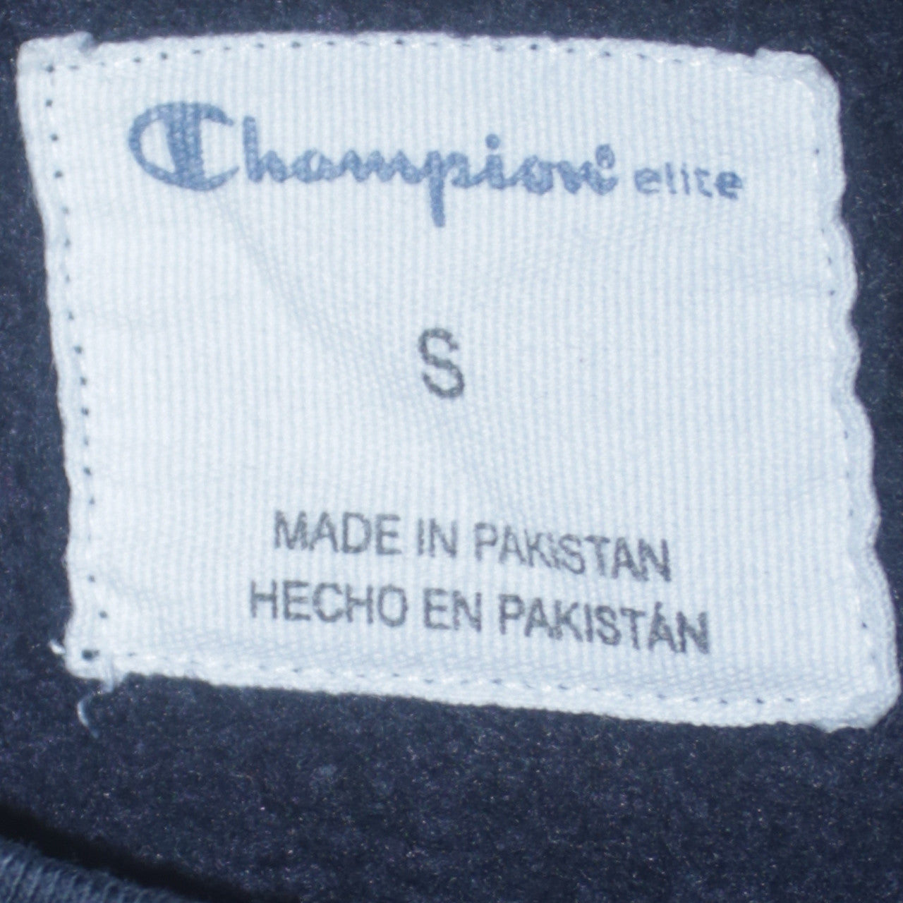 Champion Men's Blue Small Pullover Crew Neck Sweatshirt