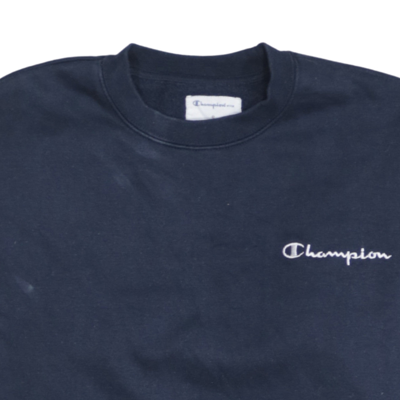 Champion Men's Blue Small Pullover Crew Neck Sweatshirt