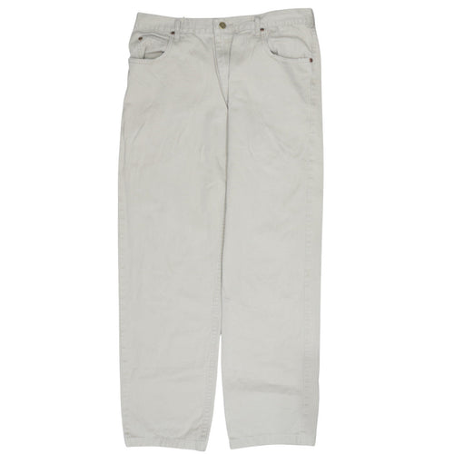 Lee Men's Beige Cotton Chino Trousers 36x34 Regular Fit