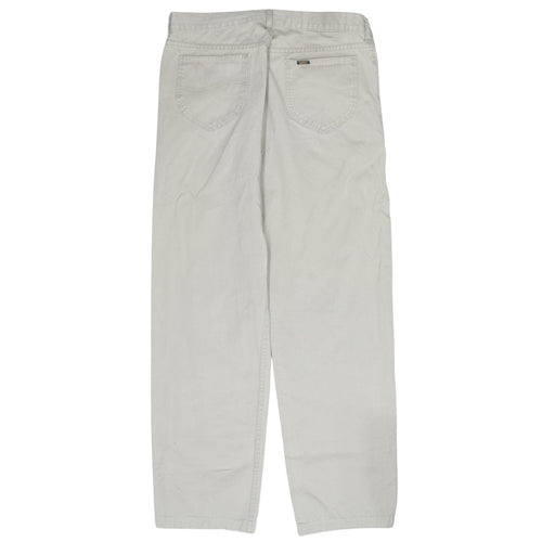 Lee Men's Beige Cotton Chino Trousers 36x34 Regular Fit