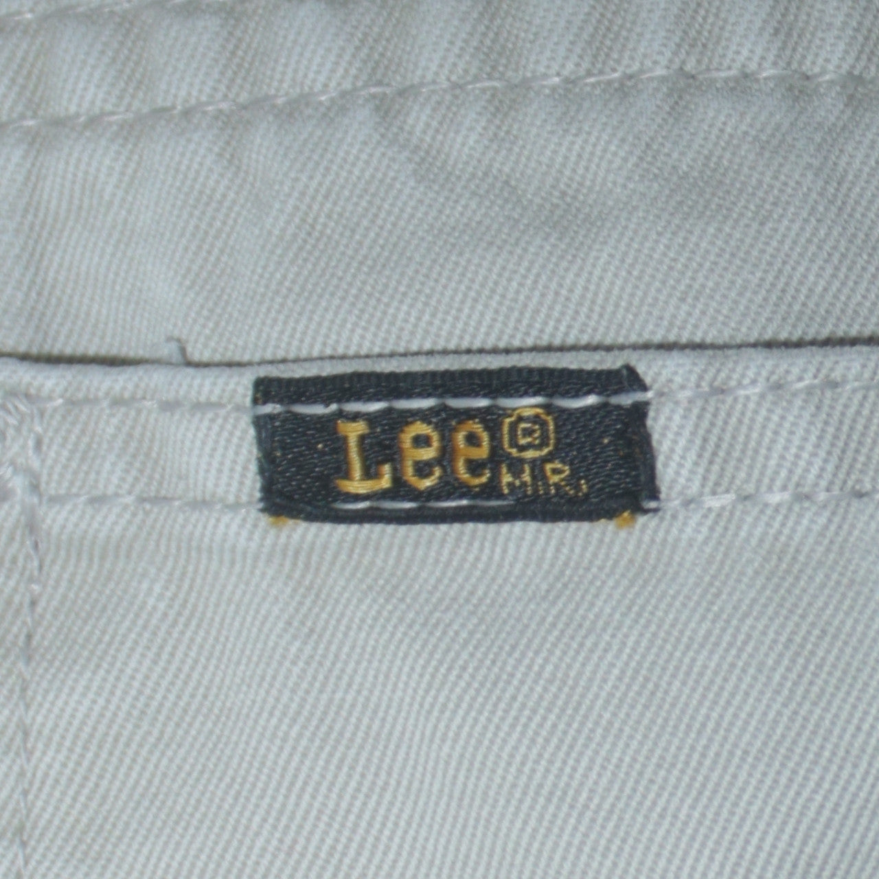 Lee Men's Beige Cotton Chino Trousers 36x34 Regular Fit