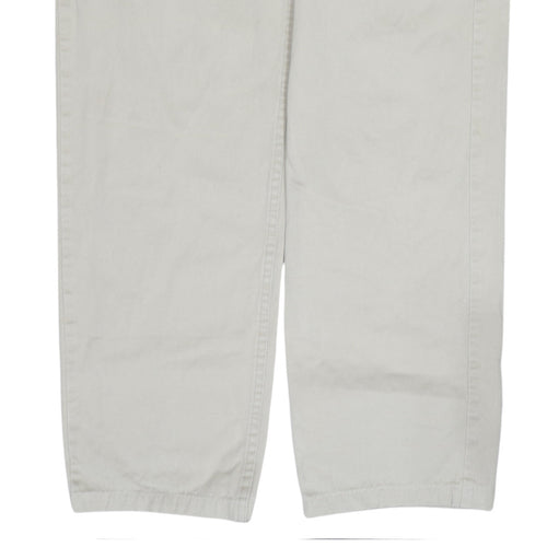 Lee Men's Beige Cotton Chino Trousers 36x34 Regular Fit