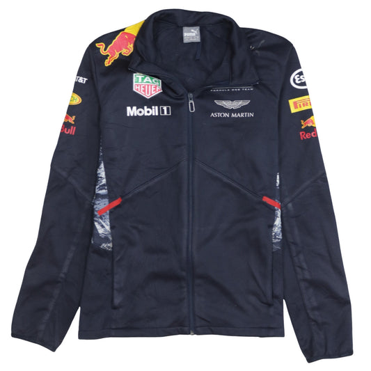 Puma Red Bull Racing Aston Martin Men’s Blue Full Zip Sweatshirt S