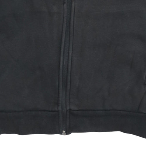 Puma Men's Black Small Full Zip Track Sweatshirt Jacket