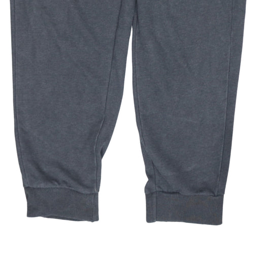 Puma Men's Grey Jogger Sweatpants L Fleece Activewear Tapered Fit