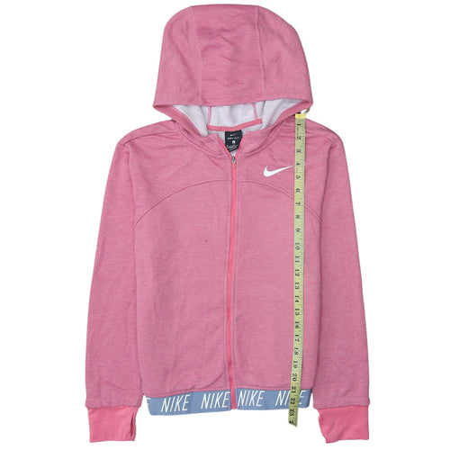 Nike Teens Pink Dri-FIT Full Zip Hoodie XL 13-15yrs