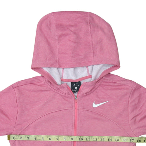 Nike Teens Pink Dri-FIT Full Zip Hoodie XL 13-15yrs