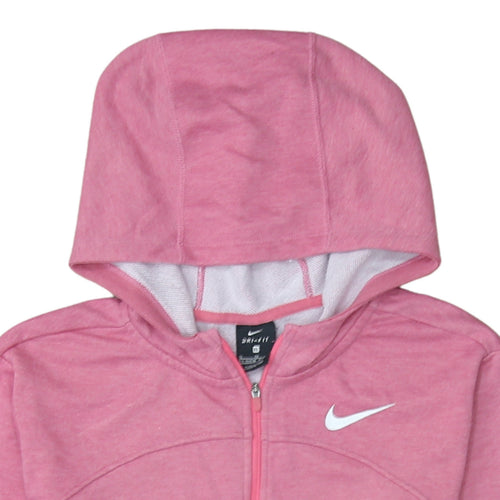 Nike Teens Pink Dri-FIT Full Zip Hoodie XL 13-15yrs