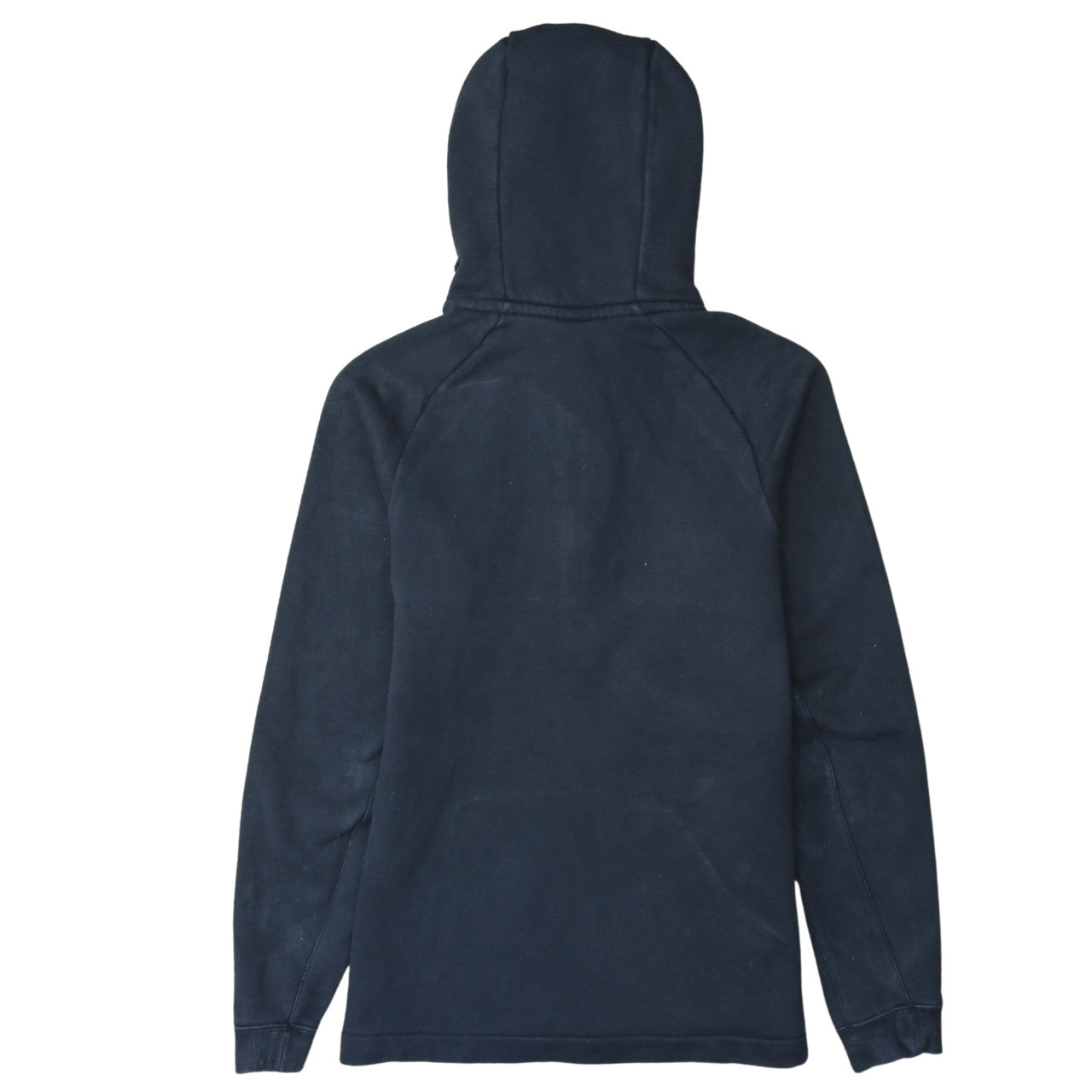 Nike Men's Black Small 1/2 Zip Hoodie Cotton Blend Fleece