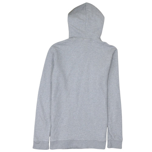Adidas Women Grey Hoodie UK 18 Pullover Hooded Sweatshirt
