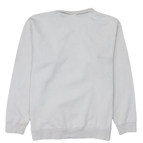 Adidas Women’s Ivory 1/4 Zip Pullover Sweatshirt UK 12