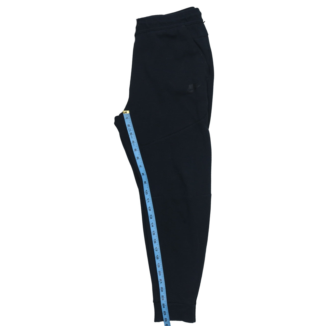 Nike Men’s Black Jogger Trousers Size M Cotton Blend Tapered Fit