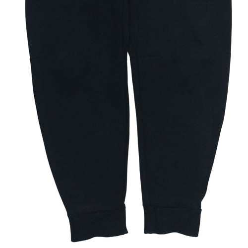 Nike Men’s Black Jogger Trousers Size M Cotton Blend Tapered Fit