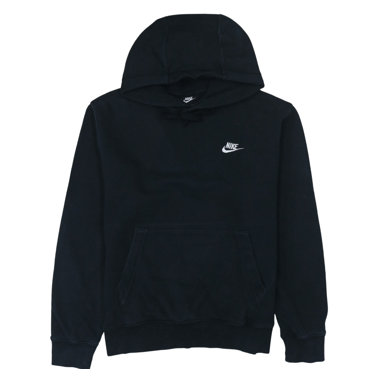 Nike Men's Black Small Pullover Hoodie Fleece Sweatshirt