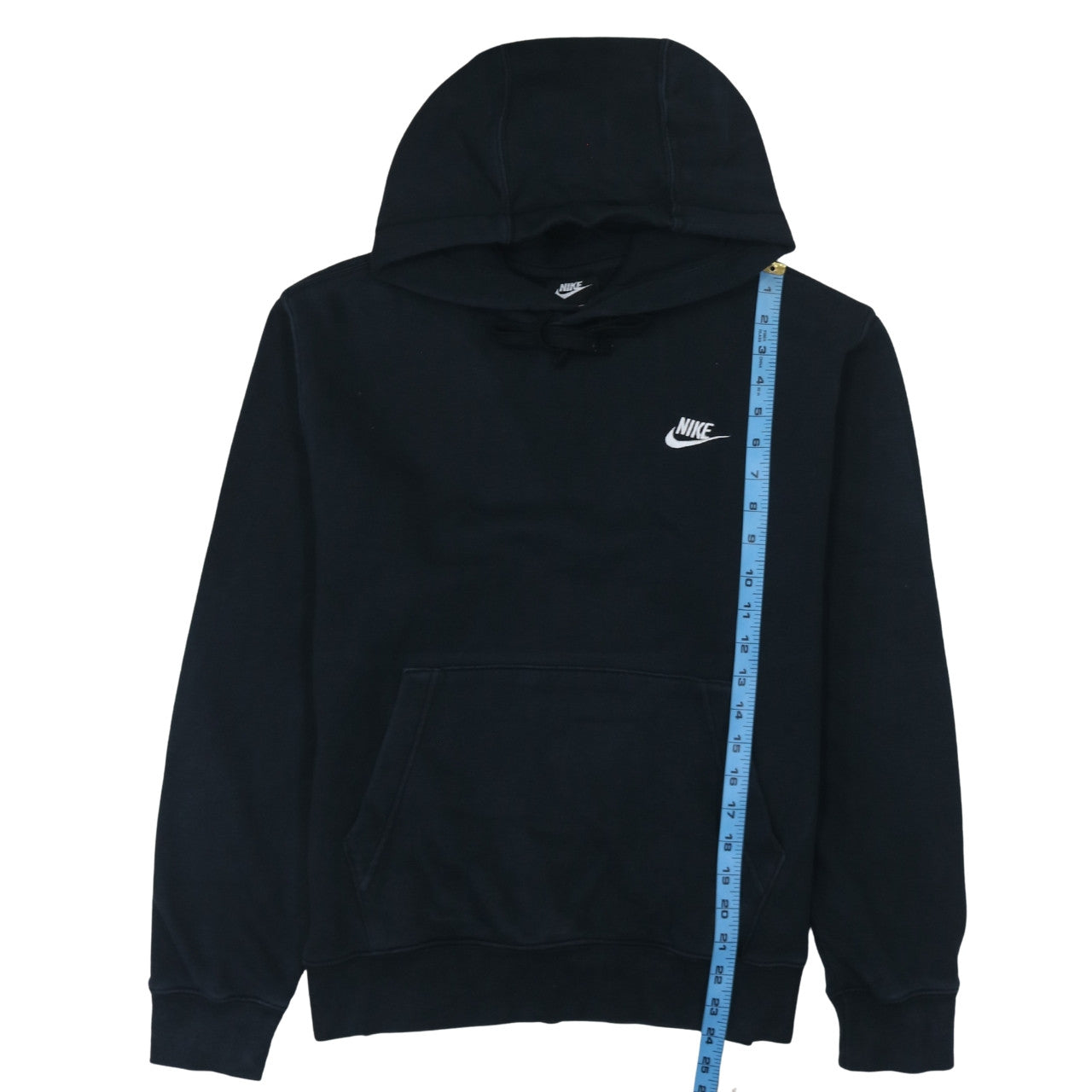 Nike Men's Black Small Pullover Hoodie Fleece Sweatshirt