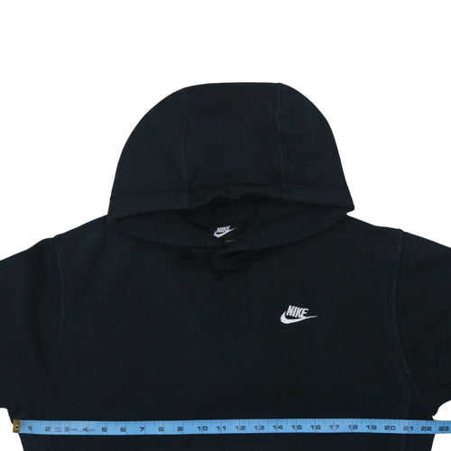 Nike Men's Black Small Pullover Hoodie Fleece Sweatshirt