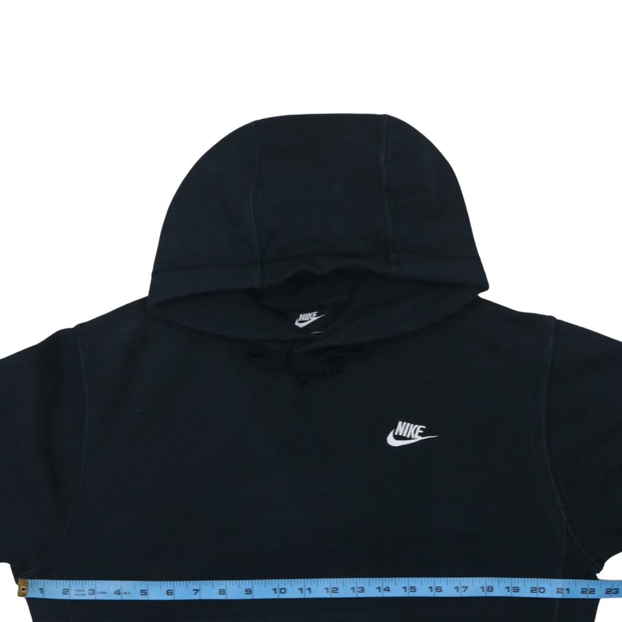 Nike Men's Black Small Pullover Hoodie Fleece Sweatshirt
