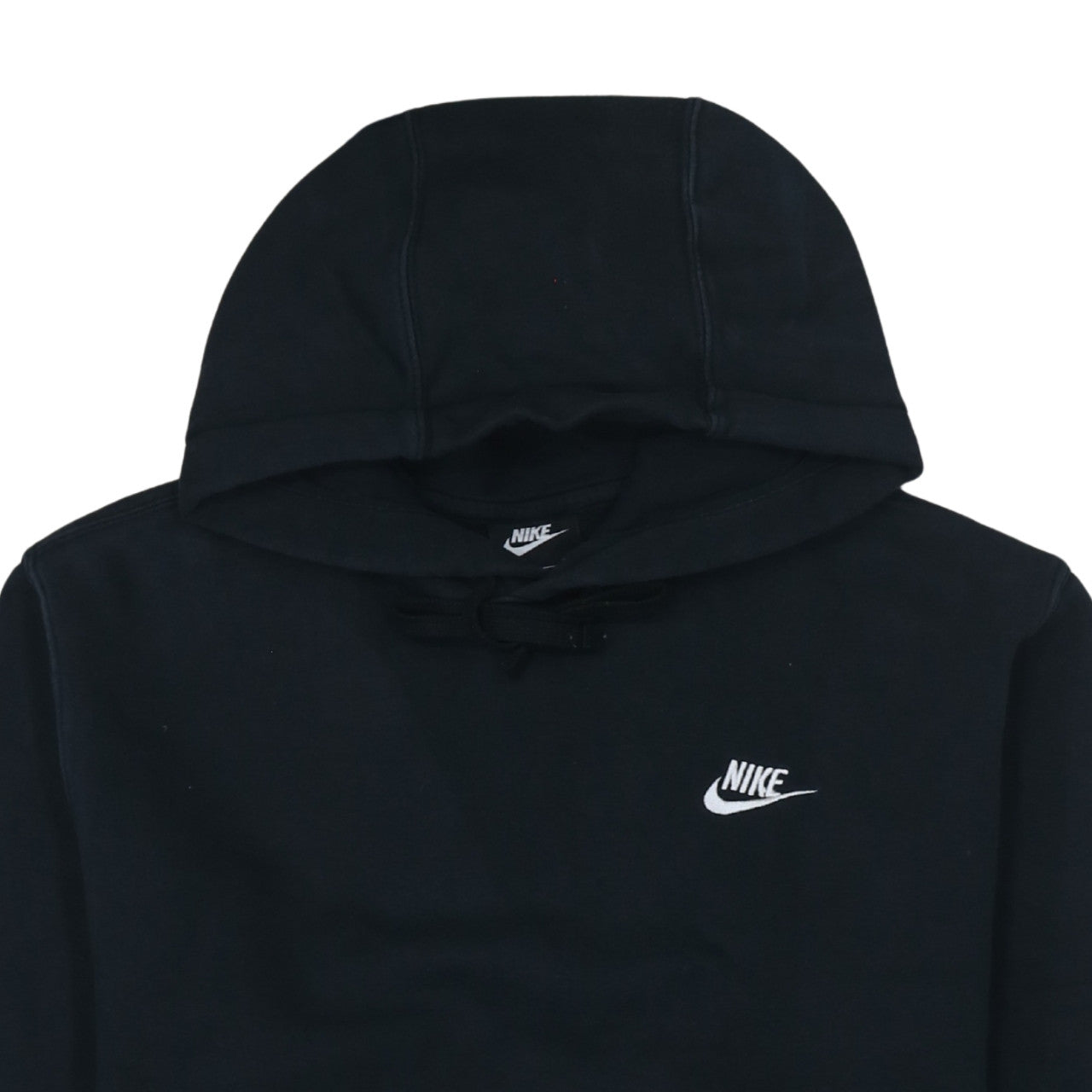 Nike Men's Black Small Pullover Hoodie Fleece Sweatshirt