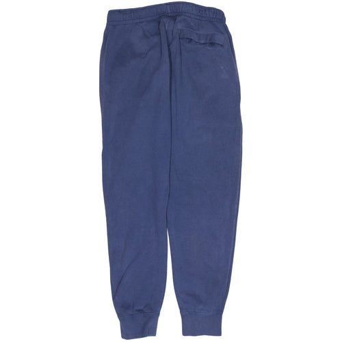 Nike Men's Blue Fleece Joggers Size S Regular Fit Tapered Sweatpants