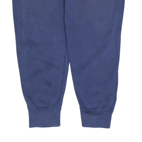 Nike Men's Blue Fleece Joggers Size S Regular Fit Tapered Sweatpants