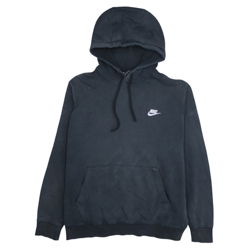 Nike Men's Black Pullover Hoodie L Regular Fit Sports Fleece