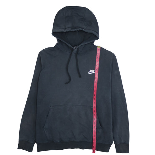 Nike Men's Black Pullover Hoodie L Regular Fit Sports Fleece