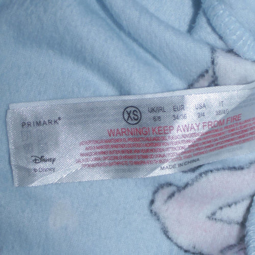 Primark Disney Women’s Blue Stitch Fleece Nightshirt XS