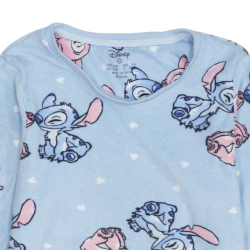 Primark Disney Women’s Blue Stitch Fleece Nightshirt XS