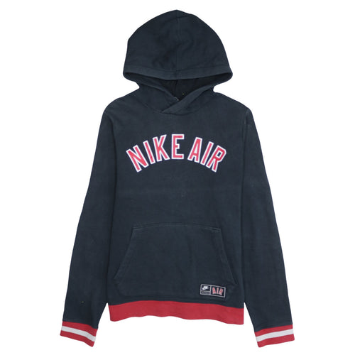 Nike Boys Black Red Pullover Hoodie XL 13-15 Years Hooded Sweatshirt
