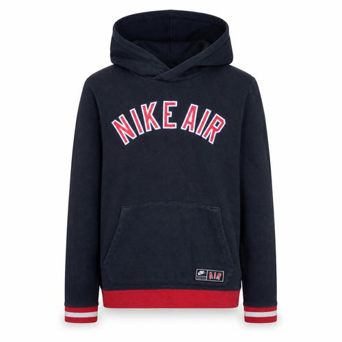 Nike Boys Black Red Pullover Hoodie XL 13-15 Years Hooded Sweatshirt