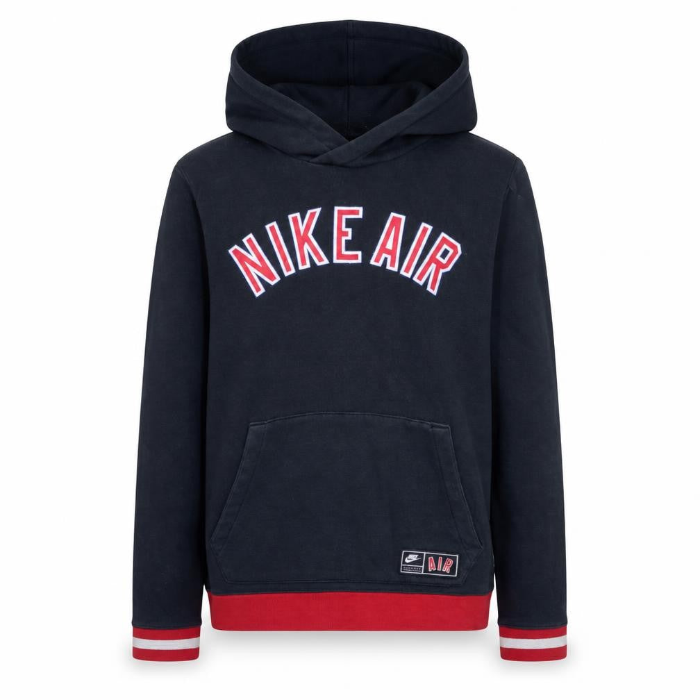 Nike Boys Black Red Pullover Hoodie XL 13-15 Years Hooded Sweatshirt
